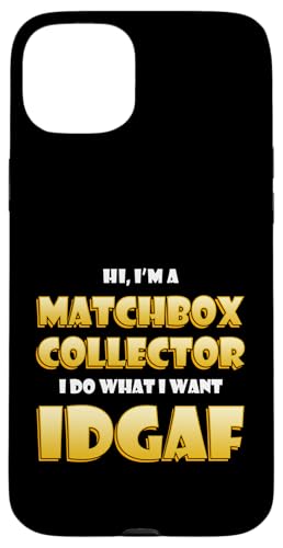 Match Box Collector IDGAF Meme For Match Collections �X�}�z�P�[�X iPhone 15 Plus �p