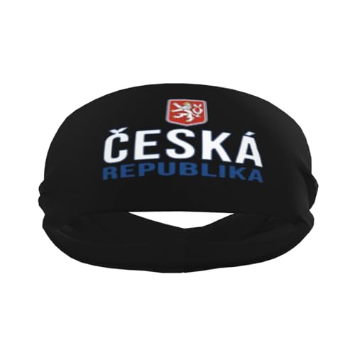 Czech-Republic-Flag-Souvenir-Love- Diadema Deportiva para Hombres y Mujeres, para Tenis, Baloncesto, Correr, Gimnasio, Hacer Ejercicio