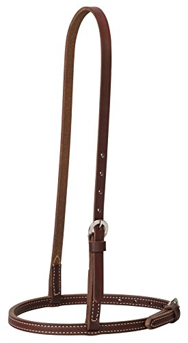 Weaver Cuir 30-0131 muserolle Travailler Tack Grotte Fils châtain doré pour cheval