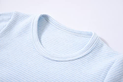 Hahanice Toddler Girls Boys Soft Cotton Warm Thermal Set For Kids Sky Blue 4T #TOP1
