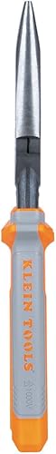 Miniatura 10 de Klein Tools 2038RINS Alicates fabricados en EE. UU., Alicates de corte lateral de punta larga con aislamiento para electricista, clasificación de