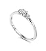 Produktbild Tous mes bijoux Damen Ring, Weißgold 750/1000, Diamant, 50 (15.9), BADO01050-0050
