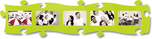Preisvergleich Produktbild Puzzle Rahmen, 5 mal 10x15cm - apfelgrün