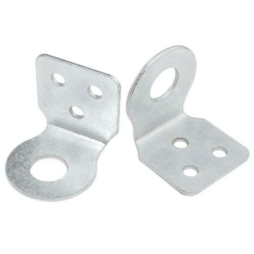 Image of 2PCS Stainless Steel 90 Degree Safety Packlock Clasp Hasp Lock Latch Door Locks Hasp Latch Extra Thick Door Gate Lock Hasp