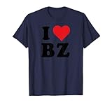 I Heart BZ Initials I Love B.Z. First And Last Name B Z T-Shirt