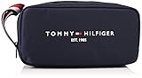 bolso bandolera tommy hilfiger hombre Cierre: Cremallera Tommy Hilfiger Bolsa de Lavado TH Establecida, Accesorio de Viaje-Billetera Plegable para Hombre, Wüstenhimmel, Talla única