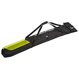 Die Single Skibag ist die ideale Tasche für ein Paar Ski. Gefertigt aus strapazierfähigem Material und mit einfacher Längenanpassung. Der angenehme Zugriff erleichtert das Packen.