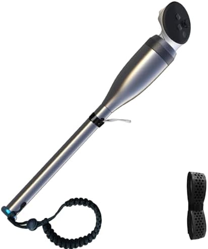 VR Baseball Bat Attachment for Meta Quest 3s/3/2/Pro - Aluminum Short Baseball Bat Handle Accessory for Win Reality & Totally Baseball Indoor Training (Special Edition, Meta Quest) image 4