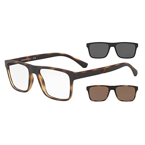 Emporio Armani 0EA4115 Gafas, Marròn, 54 mm Unisex Adulto