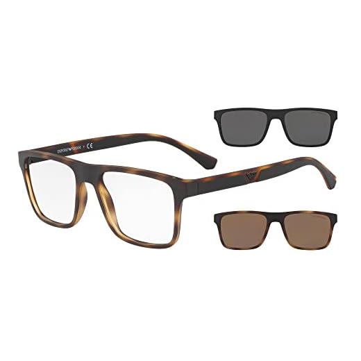Emporio Armani 0EA4115 Gafas, Marròn, 54 mm Unisex Adulto