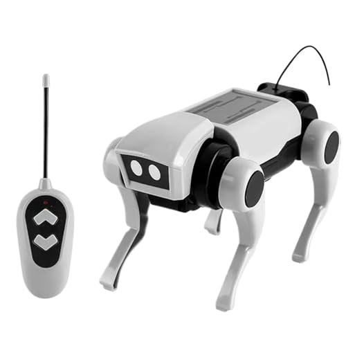 Quorvex Cane Robotico - Animale Domestico Robotico STEM Interattivo Intelligente con Sensore Tattile | Robot per Bambini Dai 3 Anni in Su, Giocattolo RC Compagno per Casa Viaggio Interno Esterno
