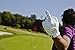 Nice Shot The Bird Golf Glove White Cabretta Leather Men's Left Hand - Extra Large