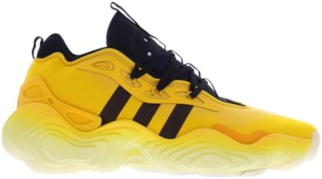 Adidas Tênis unissex Trae Young 3 Low, Amarelo/preto/amarelo