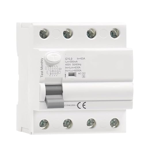 Disjoncteur différentiel 300mA GYL9 AC-S immunité renforcée - 6