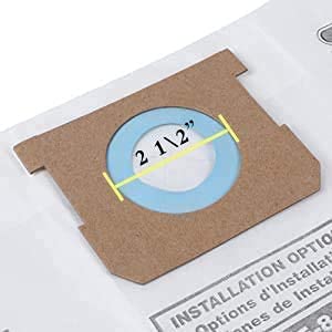 Miniatura 6 de Bolsas de filtro de repuesto de 5-8 galones para aspiradora tipo E - 9066100 90661 906-61 (paquete de 7)