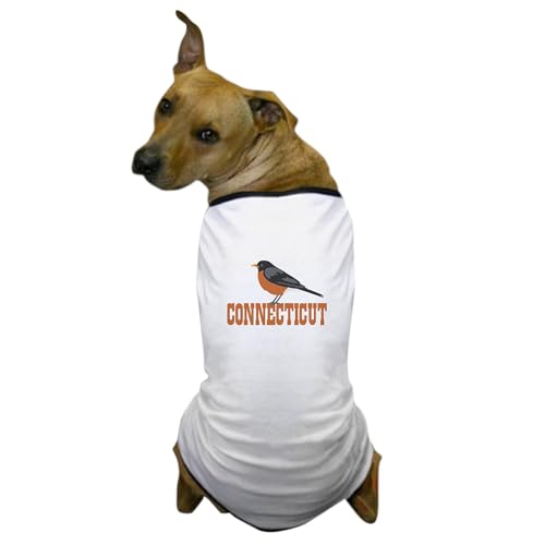 CafePress Connecticut Dog T Shirt Dog T-Shirt, Pet Clothing, Funny Dog Costume