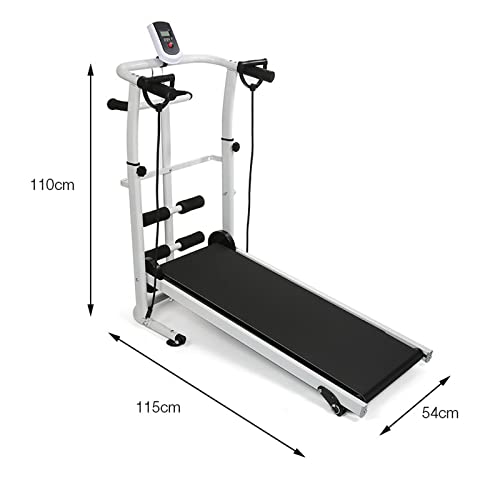 Image of Treadmills Portable Electric Treadmill Mechanical Foldable RunningTreadmill Home Fitness Equipment for Home Sports Training Machine