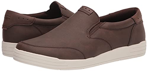 Nunn Bush Men Kore City Walk Moccasin Toe Sneaker Style Slip On Loafer Shoe, Brown, 12 W Us #TOP6