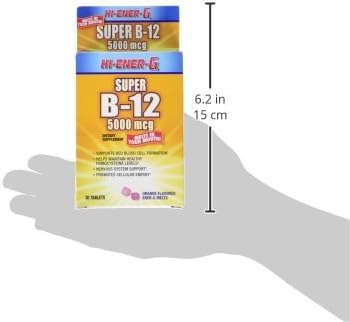 Hi-Ener-G Super B-12 5000 mcg 30 Cápsulas Windmill Health miniatura 3