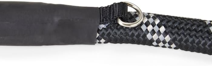 YOULY by Petco Black Reflective Rope Leash for Big Dogs 4 ft.