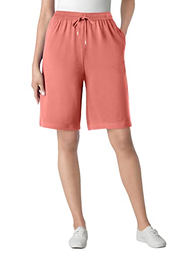 Woman Within Plus Size Sport Knit Short