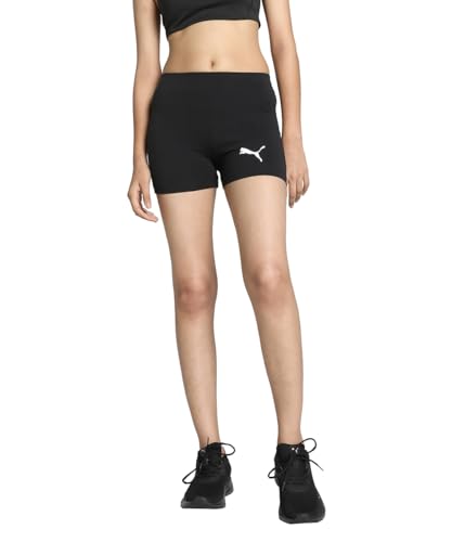 Short tricoté PUMA Teamgoal Shorts Volleyball noir blanc vêtement sport mixte
