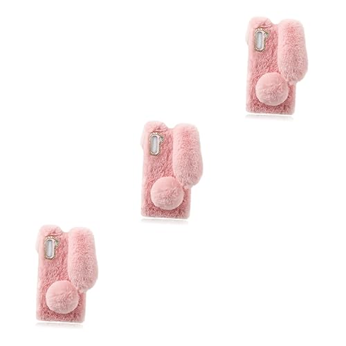 Coque oreilles de lapin pelucheuse et douce pour Plus 5G HOMSFOU