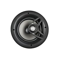 Polk Audio V80 in-Ceiling Speakers Pair with 8″ Woofers, Aimable Tweeters & Moisture-Resistant Design, White [Warehouse]