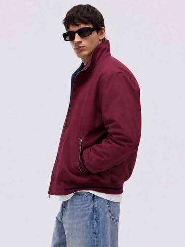 Image of Lymio Men's Casual Bomber Jacket | Lightweight Windcheater | Full Sleeve Regular Fit Outdoor Jacket(1-J-04-06)