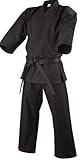 Grupo Contact Kimono Artes Marciales (karategui) Negro, Varias Tallas (1.50 cm.)