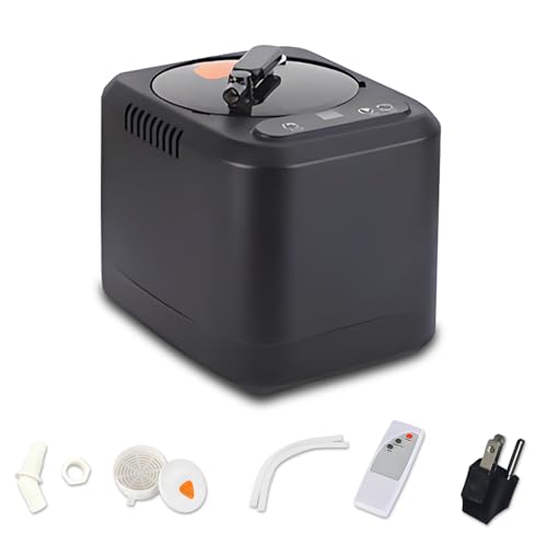 BOOLONKODA 3L Sauna Steamer Machine, Portable Sauna Steamer, 1200W Steam Generator for Sauna, Steamer Pot with Remote Control, 9 Temperature Levels, 60 MIN Timer