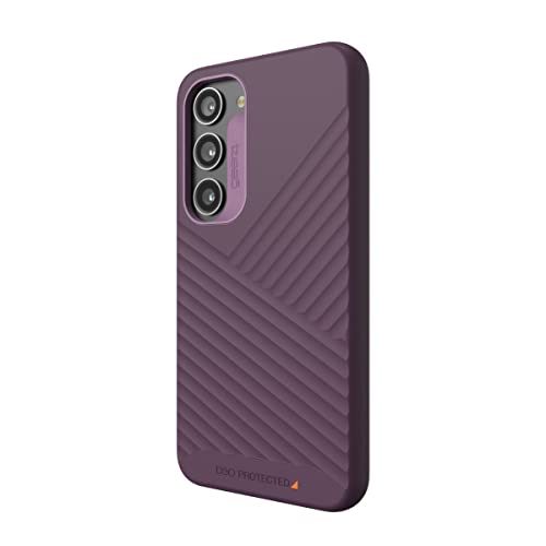 ZAGG Gear4 Denali Samsung Galaxy S23 Series Phone Case (Textured), D30 Drop Protection up to 16ft / 5m, Works with Wireless Charging Systems, Reinforced Backplate with Edge-To-Edge Protection