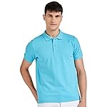 Amazon-Brand-Symbol-Mens-Cotton-Rich-Polo-T-Shirt-Collar-Tshirts-Half-Sleeves-Plain-Regular-Fit