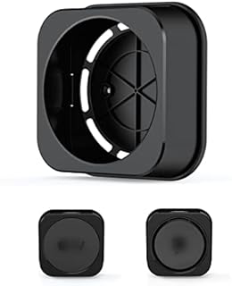 sciuU Wall Mount compatible with Apple TV, Anti-Theft Holder Stand Shelf suitable for Apple TV 4th and Apple TV 5th Generation compatible with Apple TV 4K and Apple TV HD 2021  Black