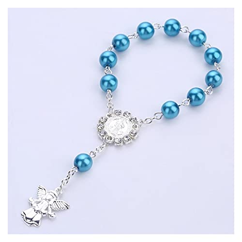 Bracelets pour femme blanc perle bleu foncé tendance bijou fantaisie chic