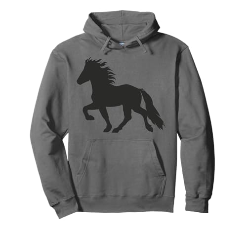 Edles Islandpferd Tölter Damen Mädchen Island Pferd Pullover Hoodie