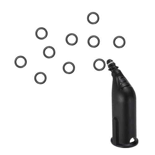 Lot de 10 joints toriques en caoutchouc pour nettoyeur vapeur Karcher SC2 SC3 SC4 SC5 CT10 (noir)