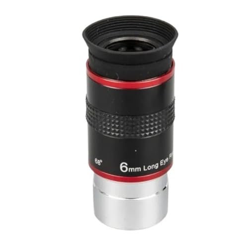 Ocular de 6mm para telescopio astronómico con ángulo ultraancho de 68 grados
