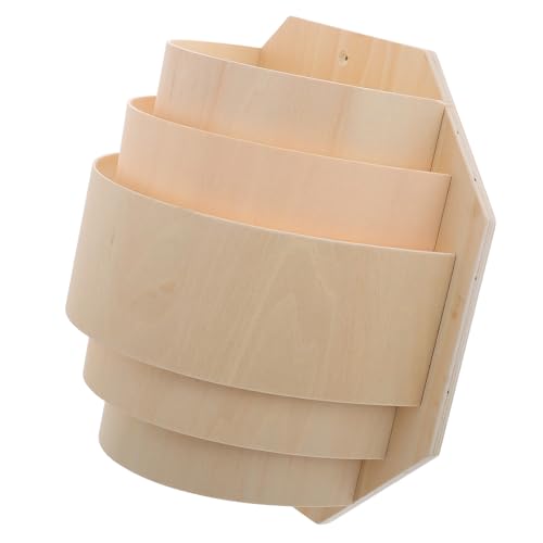 GARVALON Paralume Lampada Sauna in Legno Leggero Trasparente per Illuminazione Chiara e Protezione Facile Installazione per Piccole Sauna ad Alta Temperatura