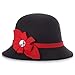 Produktbild kyprx Herren Baseball Caps Günstige Herren Baseball Khaki Black Bucket Hats Elegante Blume Cloche Caps Girls