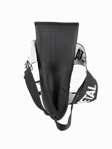 Coquille Semi-Pro Femme Noir Metal Boxe pour protection boxe et combat - 4