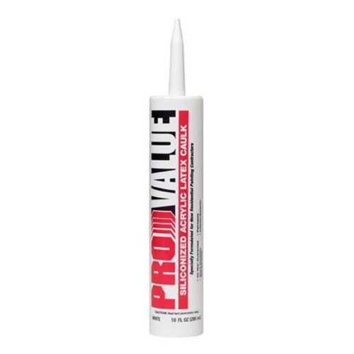 White Lightning Products 9650 Pro Value Siliconized Acrylic Latex Caulk