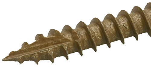 Deck Plus Brown Star-Drive Composite Deck Screws #8 x 1-5/8", 147 piezas miniatura 4