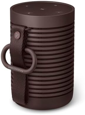 Bang & Olufsen Beosound Explore - Wireless Outdoor Bluetooth Speaker, IP 67 Dustproof and Waterproof, Chestnut