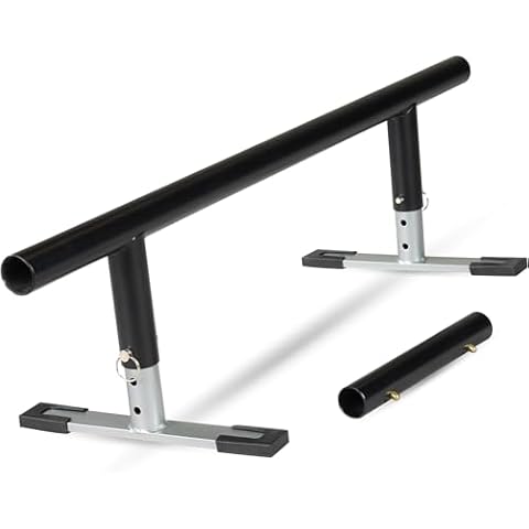 Madd Gear Rail Extension Kit for Flat Bar Skate Rail – Heavy Duty Durable Round Skateboard Pro Scooter or Inline Skate - Adjustable Height Cover