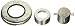 Pfister R79-600K R79-600K 3/4-Inch Thermostatic Shower Trim Kit, Brushed Nickel