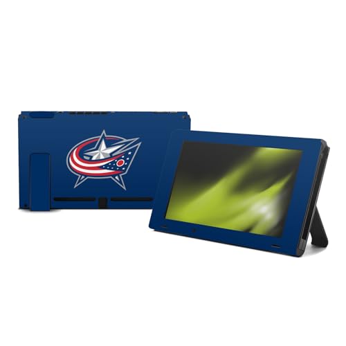 Skin vinyle Nintendo Switch Columbus Blue Jackets finition premium NHL - 3