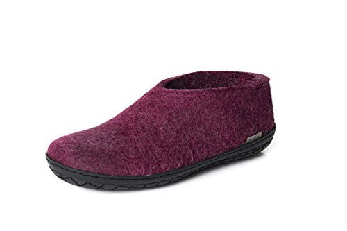 glerups dk Modell AR-02 Mixte Adulte Pantoufles en Feutre,Chaussons, Rose (Cranberry),41 EU Cover