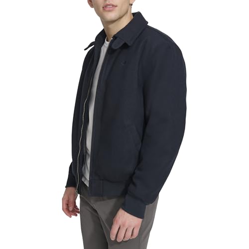 Dockers Wool Blend Harrington Bomber Veste Homme en laine chic