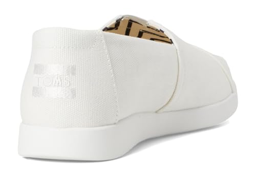 Image of TOMS Women's Alpargata Plus Slip On Espadrille, Textile Upper, Relaxed Fit, CloudBound Insole, Stretchy Easy On and Off